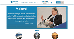 Desktop Screenshot of mindsightinstitute.com